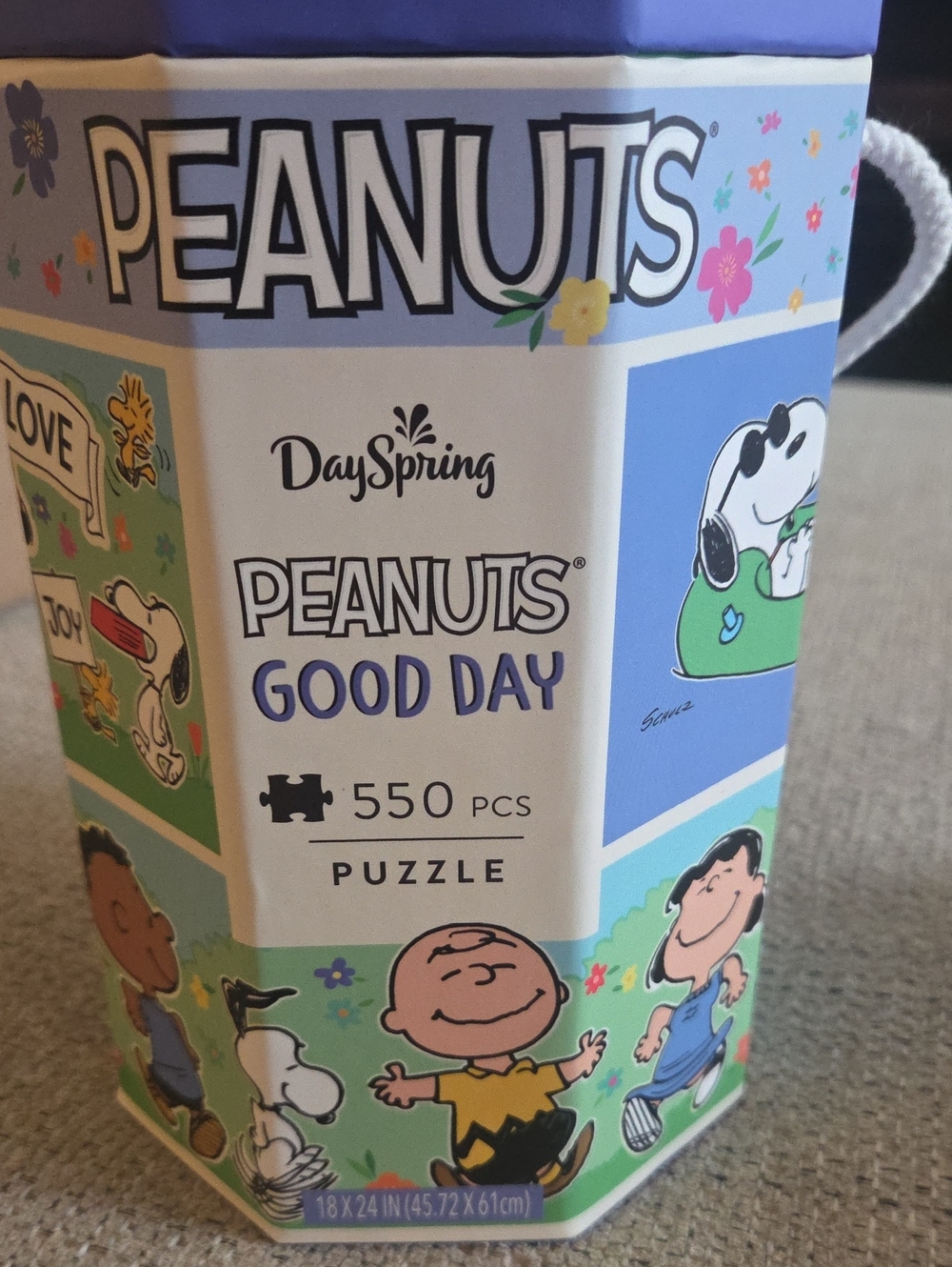 Peanuts Good Day 550-Piece Puzzle - Snoopy ART
